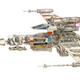 Illustration for article titled The amazing iStar Wars/i vehicles and location cutaways by Hans Jenssen